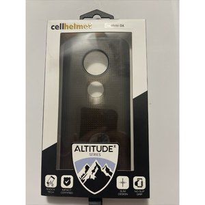 CELLHELMET ALTITUDE X SERIES MOTOROLA MOTO G6 BLACK - Military Grade Slim Case